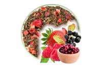 Herbata Czerwona Pu-Erh LEŚNA MAGIA RUNA (OT) (50g) Zmysłowa niespodzianka!